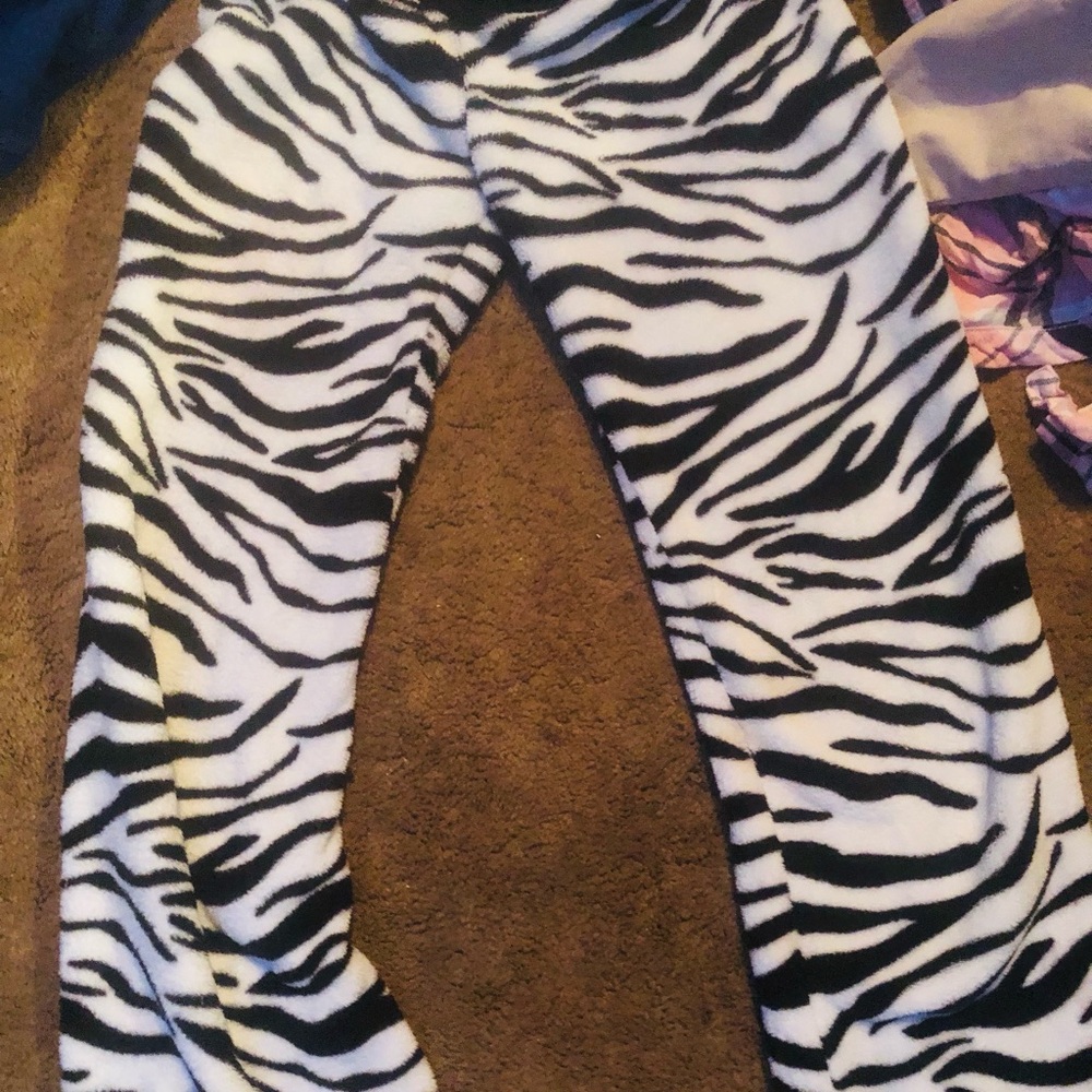 Zebra Print Pants